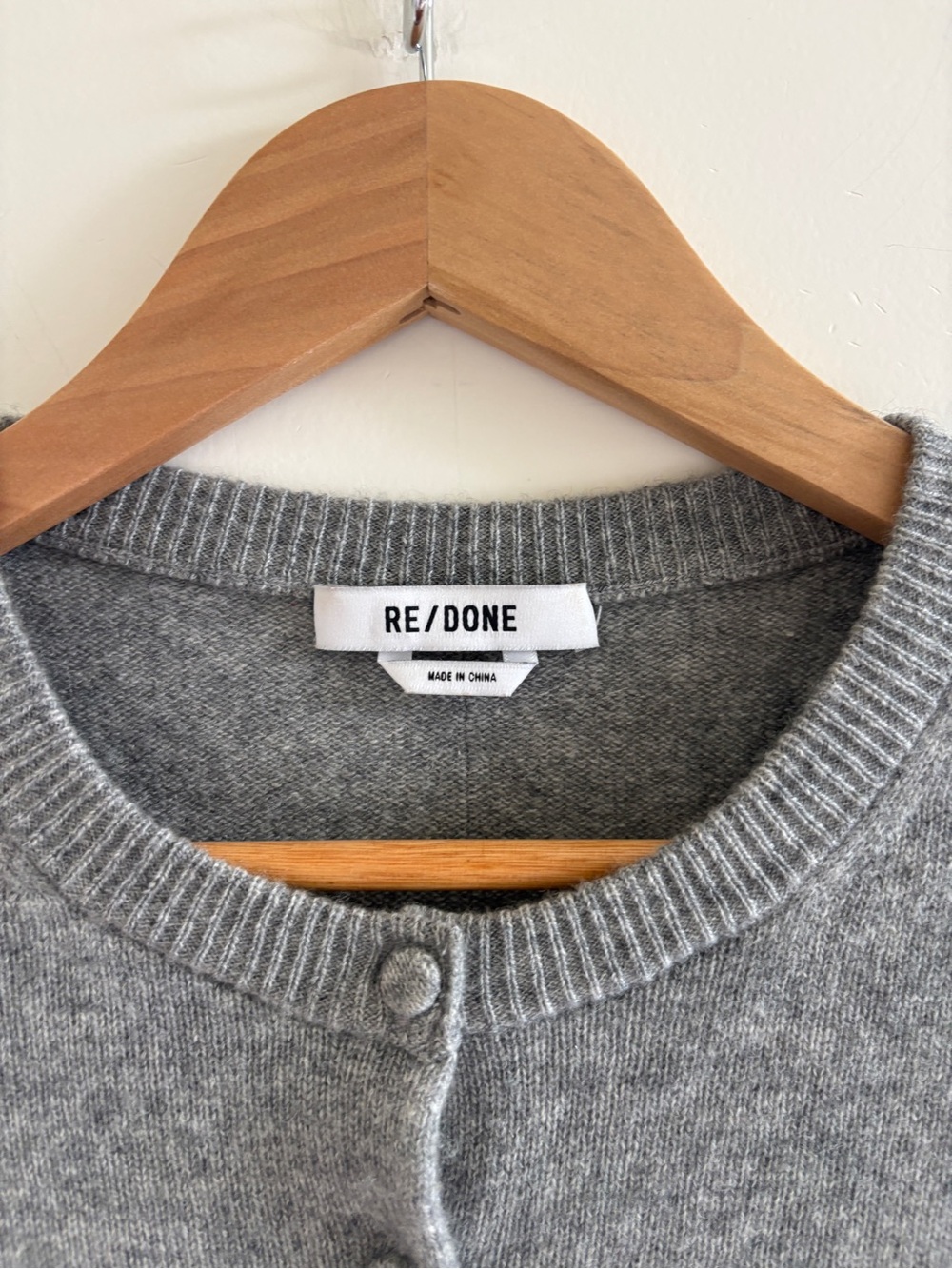 Re/done cashmere cardigan small - Picture 2 of 4